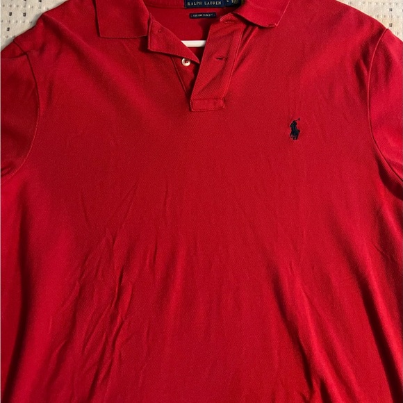 Ralph Lauren Red Polo Shirt for Men - Picture 1 of 1